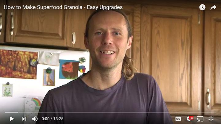 recipe Healthy Superfood Granola easy upgrades
